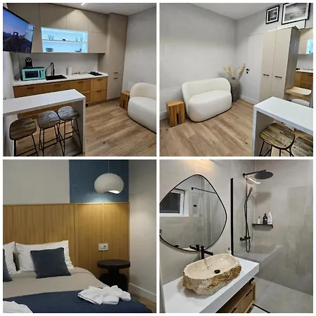 Blue Haven Studio, Rezerva Acum Cu Design Interior Pe Comanda, Incalzire Pardoseala, Apa Filtrata, Cafea, Ceai, Parcare Publica Gratuita
